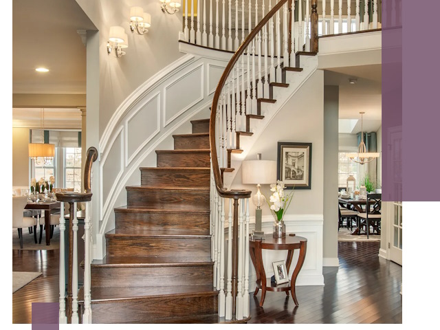 Изготовление лестниц под ключ в Сосногорске — металлокаркас и отделка