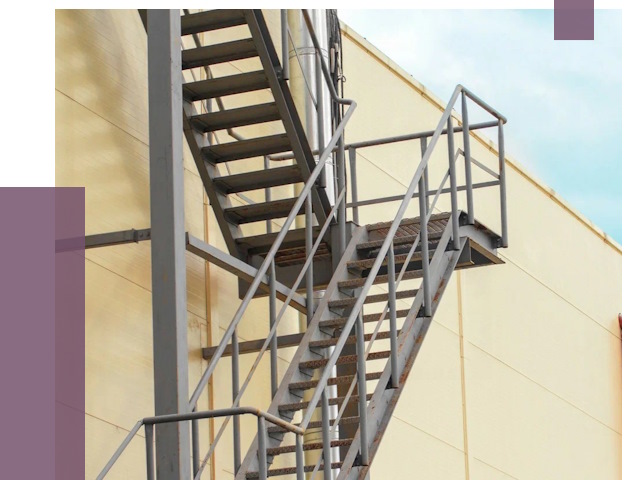 Пожарные лестницы в Сосногорске от 12379 руб. — монтаж и продажа | ПРОЛЁТ-Сно