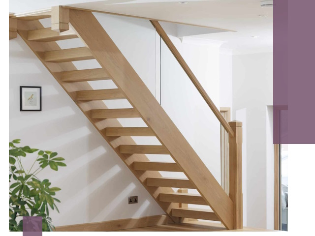 Изготовление деревянных лестниц под ключ в Сосногорске для дома