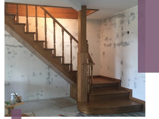 Ремонт деревянных лестниц в Сосногорске: быстро и качественно