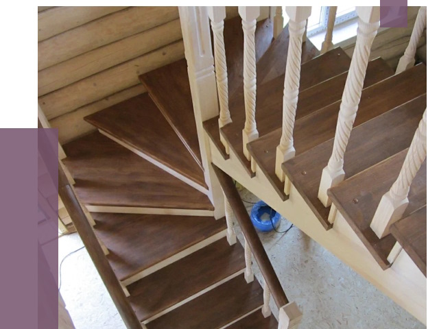 Реставрация деревянных лестниц в Сосногорске от 4333 руб.