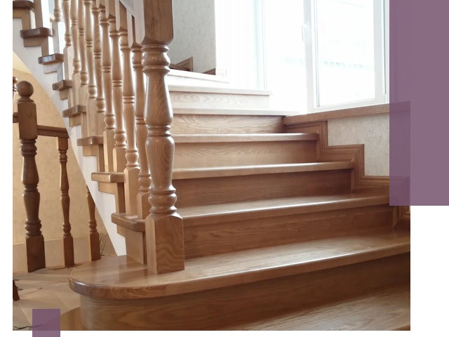 Реставрация деревянных лестниц в Сосногорске — качественно и быстро