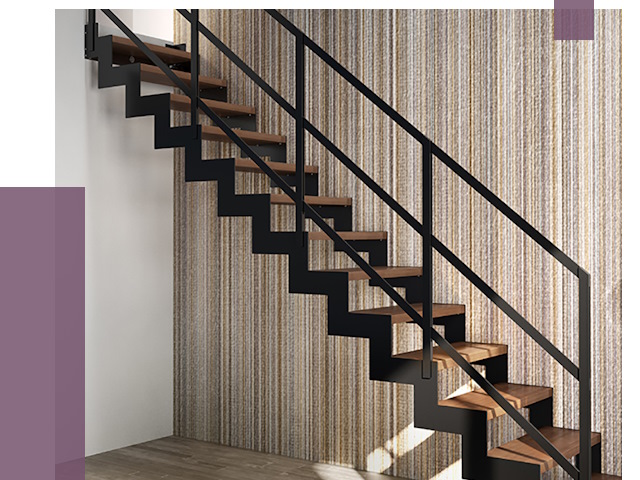 Изготовление металлических лестниц в Сосногорске от 49001 руб. | ПРОЛЁТ-Сно