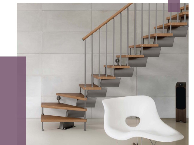 Монтаж модульных лестниц в Сосногорске от 6396 руб. 