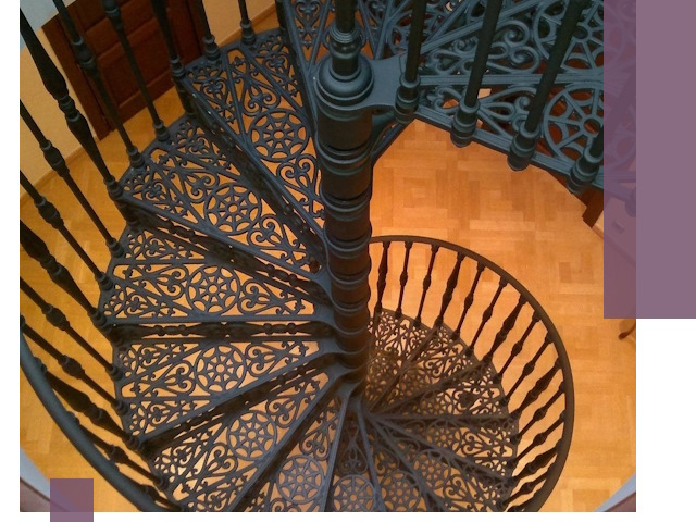 Винтовые лестницы под ключ в Сосногорске: производство и монтаж