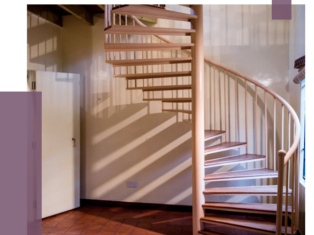 Изготовление винтовых лестниц на заказ в Сосногорске от 76854 руб. | ПРОЛЁТ-Сно