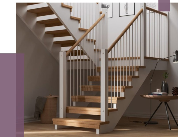 Маршевые лестницы в Сосногорске от 38427 руб. — монтаж | ПРОЛЁТ-Сно