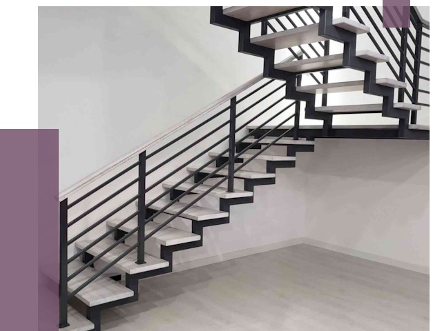 Лестницы на металлокаркасе под ключ в Сосногорске от 12895 руб. | ПРОЛЁТ-Сно