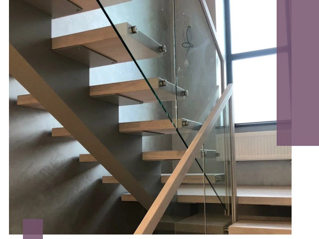 Изготовление лестниц на монокосоуре в Сосногорске с монтажом и гарантией