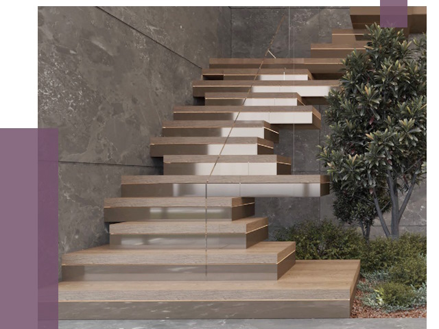 Современные лестницы в Сосногорске от 13927 руб. | ПРОЛЁТ-Сно