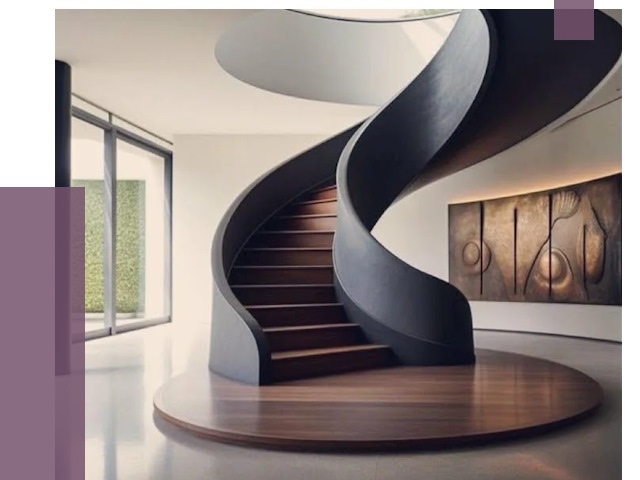 Элитные лестницы под заказ в Сосногорске от 190846 руб. — ПРОЛЁТ-Сно