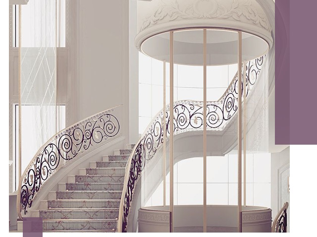 Элитные лестницы на заказ высокого класса в Сосногорске