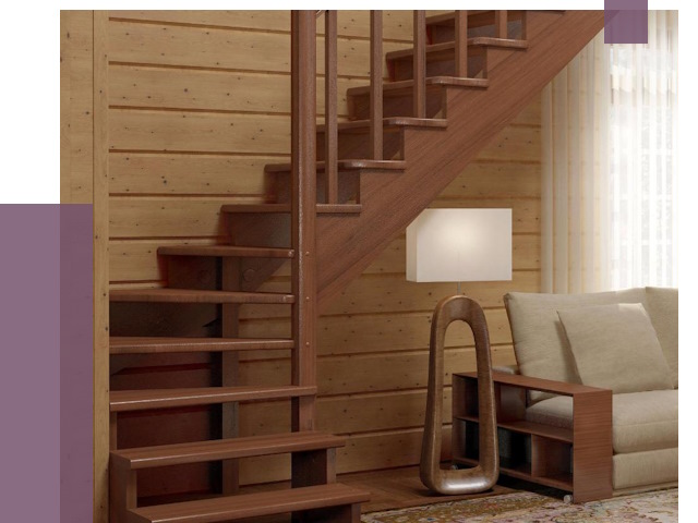 Лестницы эконом класса в Сосногорске от 18414 руб. бюджетные решения