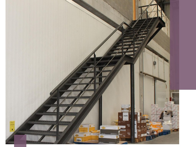 Лестницы для производства в Сосногорске — изготовление и монтаж