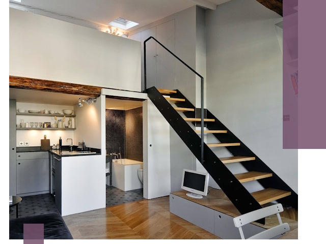 Лестницы на антресоль под ключ в Сосногорске — изготовление и монтаж