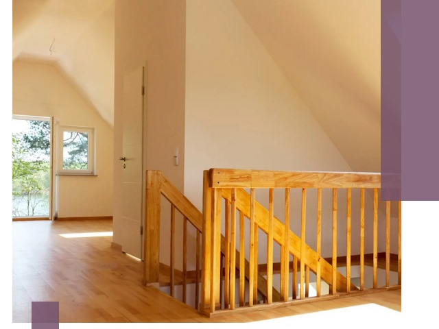 Мансардные лестницы на заказ в Сосногорске — монтаж и изготовление