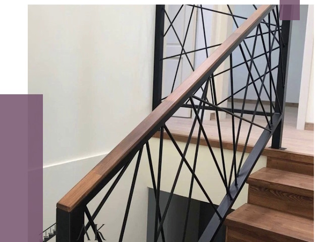 Перила и ограждения в Сосногорске от 7737 руб. под ключ | ПРОЛЁТ-Сно