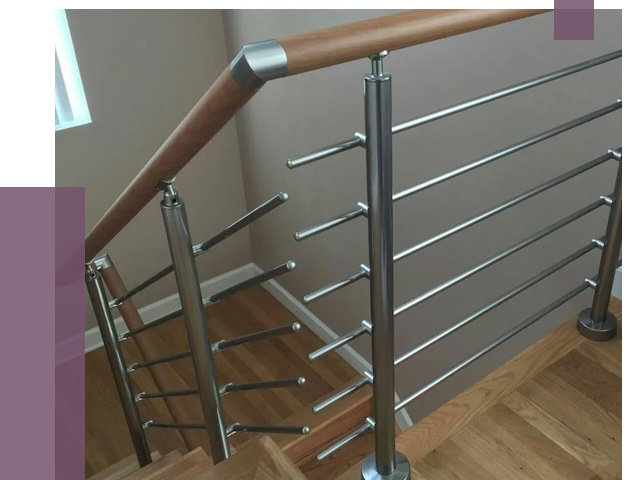 Изготовление перил в Сосногорске от 4642 руб. — перила на заказ | ПРОЛЁТ-Сно