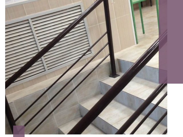 Изготовление перил из металла под ключ в Сосногорске