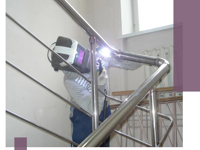 Монтаж перил и ограждений качественно в Сосногорске