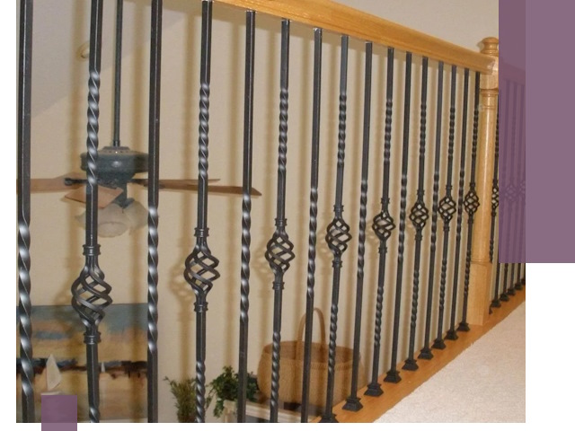 Изготовление и монтаж кованных перил в Сосногорске под ключ
