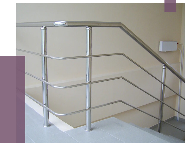 Алюминиевые перила в Сосногорске от 6396 руб. под ключ | ПРОЛЁТ-Сно