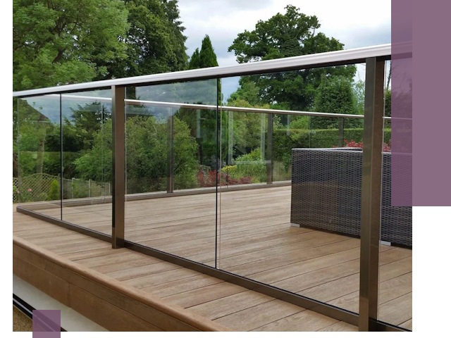 Алюминиевые перила на заказ в Сосногорске — монтаж и гарантия