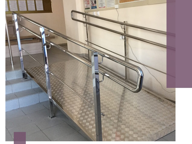 Перила для инвалидов в Сосногорске — надежные поручни и ограждения
