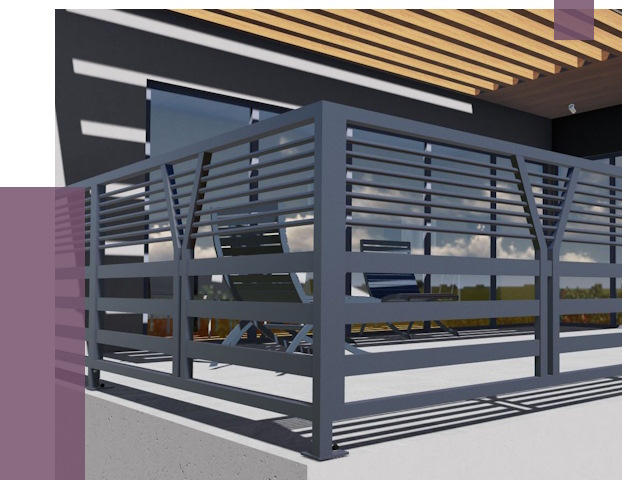 Изготовление балконных ограждений в Сосногорске от 10832 руб. | ПРОЛЁТ-Сно