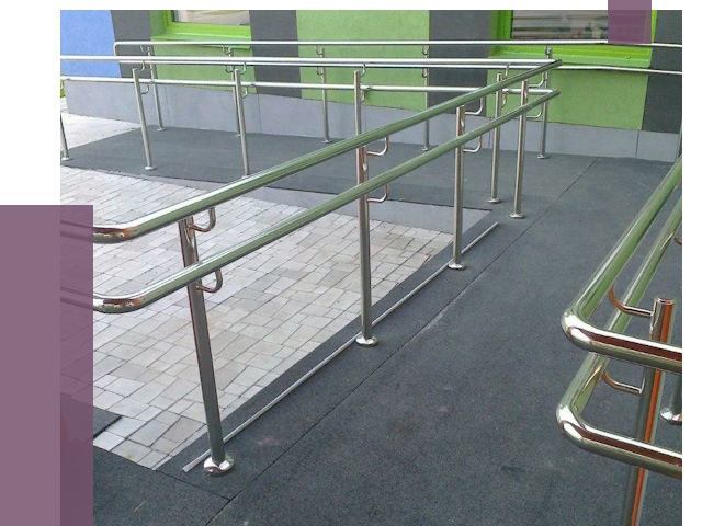 Ограждения пандусов в Сосногорске от 4384 руб. монтаж | ПРОЛЁТ-Сно