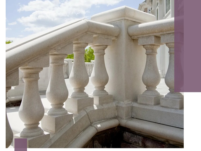 Балюстрады из металла и камня под ключ в Сосногорске