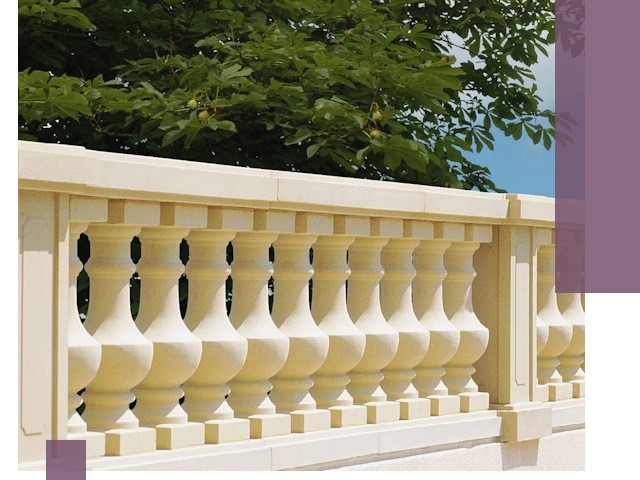 Установка балюстрады в Сосногорске: изготовление и монтаж под ключ