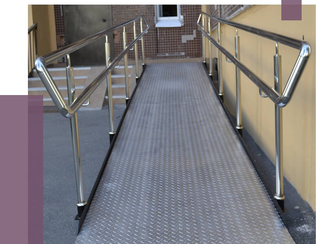 Пандусы в Сосногорске от 12379 руб. — установка для инвалидов | ПРОЛЁТ-Сно