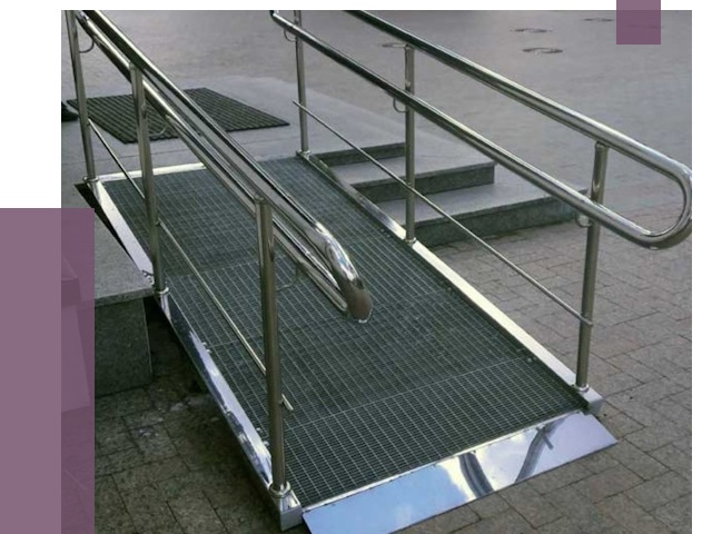 Монтаж пандусов для инвалидов в Сосногорске от 8686 руб. под ключ | ПРОЛЁТ-Сно