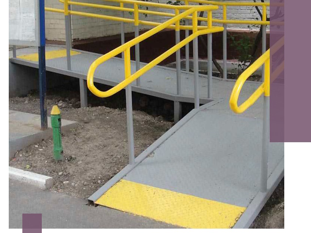 Монтаж пандусов для инвалидов в Сосногорске — быстро и качественно