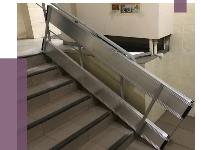 Откидные пандусы в Сосногорске от 6705 руб. — купить | ПРОЛЁТ-Сно