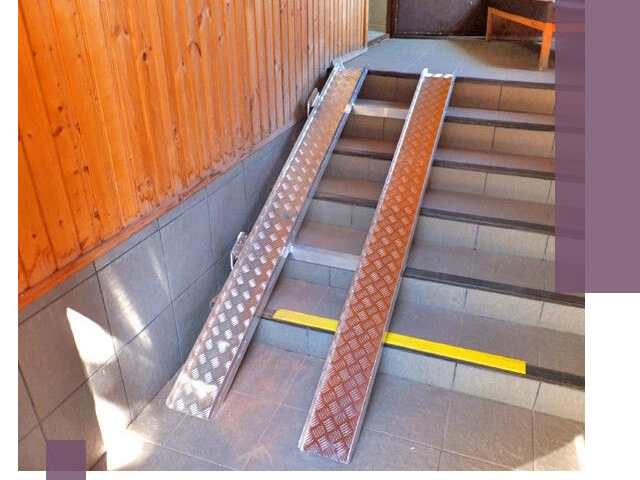 Складные пандусы под заказ и монтаж в Сосногорске