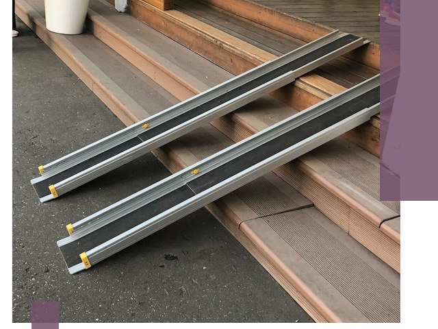 Телескопические пандусы под ключ в Сосногорске — изготовление и монтаж