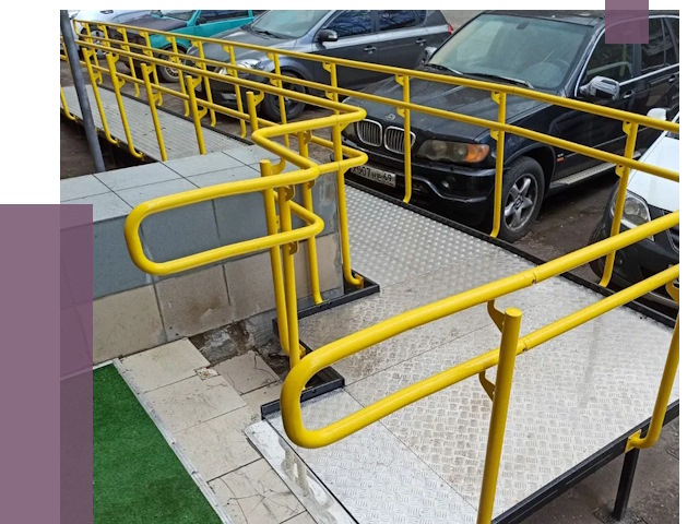 Стационарные пандусы в Сосногорске от 12379 руб. | ПРОЛЁТ-Сно