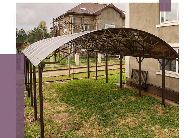 Демонтаж навесов в Сосногорске от 4642 руб. — разборка и вывоз | ПРОЛЁТ-Сно