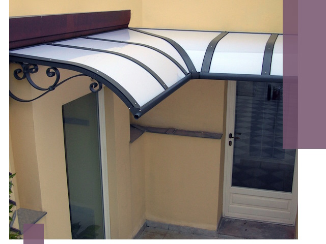 Монтаж козырьков любой сложности в Сосногорске под ключ