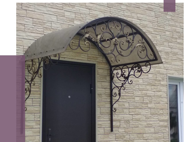 Ремонт козырьков в Сосногорске от 7479 руб.  | ПРОЛЁТ-Сно