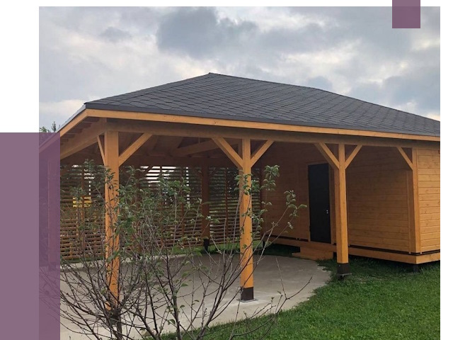 Навесы под ключ в Сосногорске от 48743 руб.  | ПРОЛЁТ-Сно