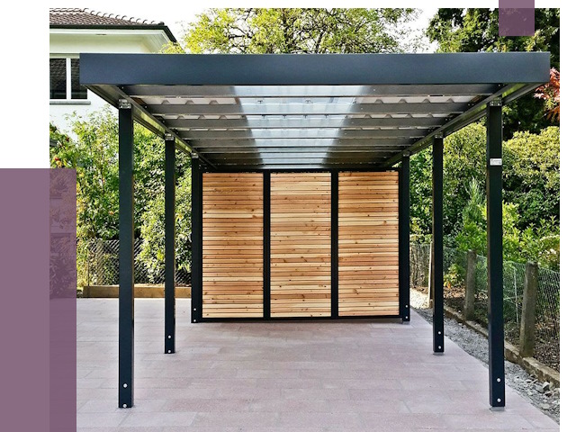 Отдельно стоящие навесы во дворе в Сосногорске от 80981 руб. | ПРОЛЁТ-Сно