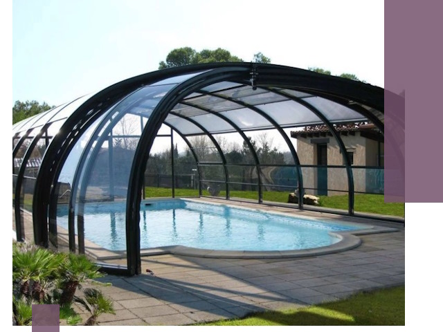 Навесы для бассейна в Сосногорске: изготовление и монтаж под ключ