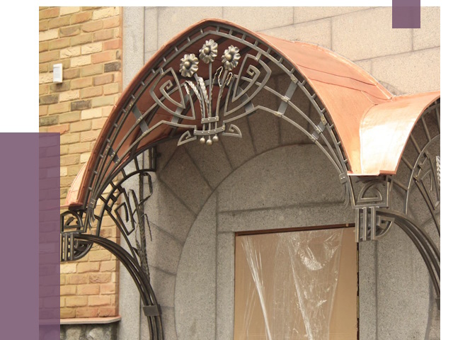 Арочные козырьки в Сосногорске от 14700 руб. 