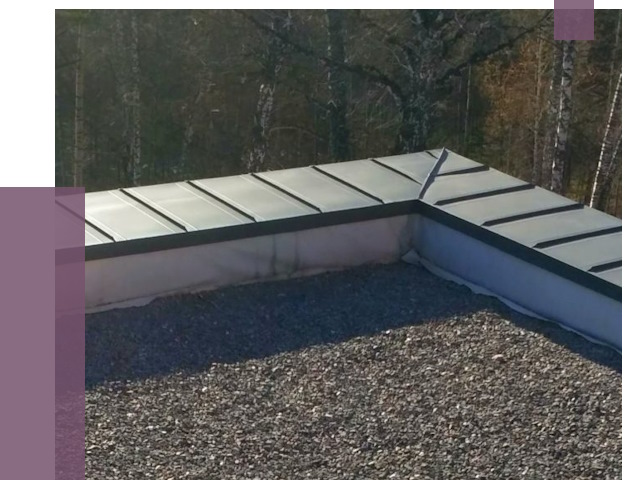 Металлические парапеты в Сосногорске от 4333 руб. под ключ | ПРОЛЁТ-Сно