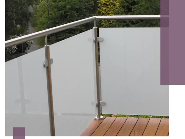 Алюминиевые парапеты для балконов и террас в Сосногорске