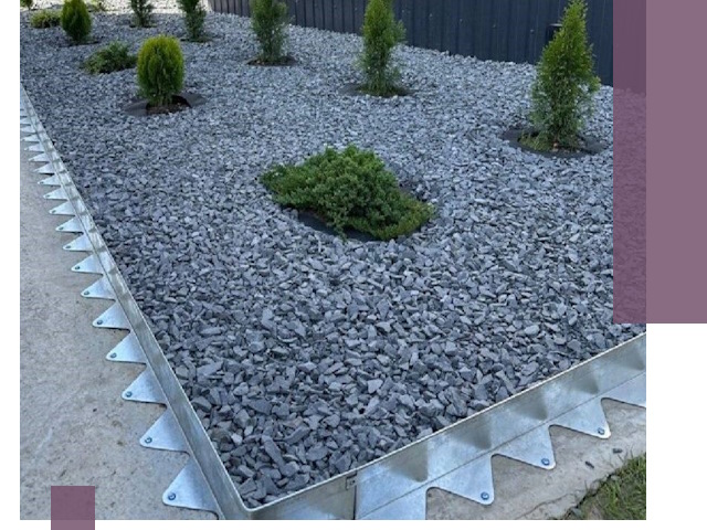 Оцинкованные металлические бордюры под заказ в Сосногорске