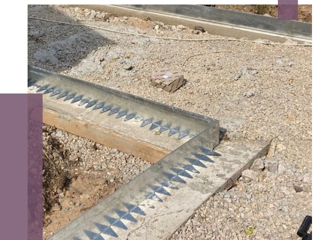 Нержавеющие бордюры в Сосногорске от 4849 руб. под ключ | ПРОЛЁТ-Сно